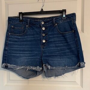 American Eagle Outfitters Button-Front Tomgirl Shorts